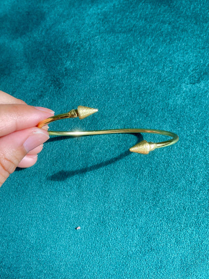 Band Bracelet – worn on model | Raavi Jewelry