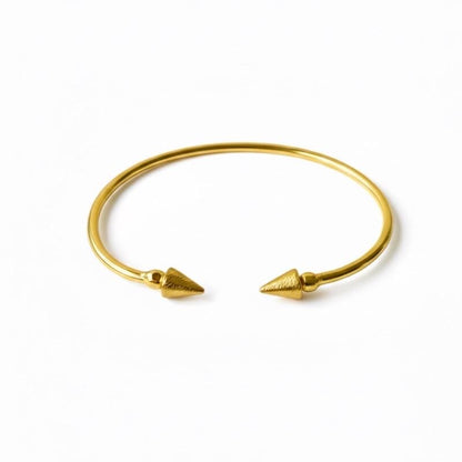 Band Bracelet – handmade gold-plated brass bracelet, nickel-free | Raavi Jewelry