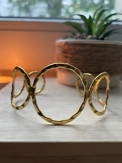 Circular loops Bracelet – view 5 | Raavi Jewelry