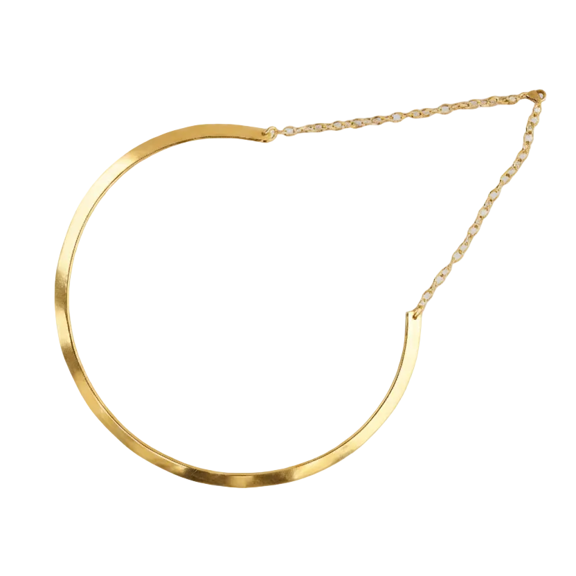 Brass Choker Gold