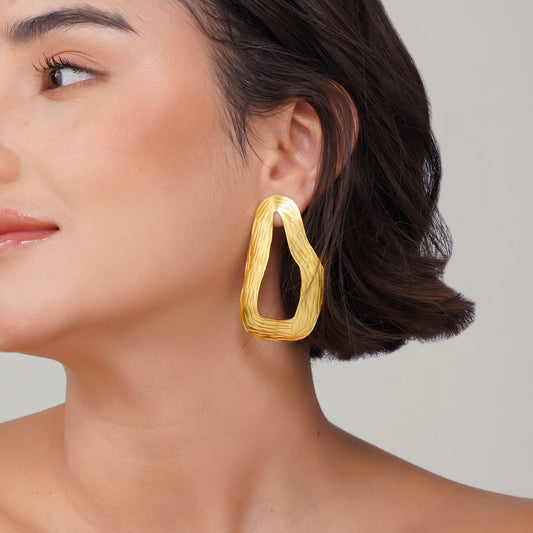 Long Earrings – side view | Raavi Jewelry