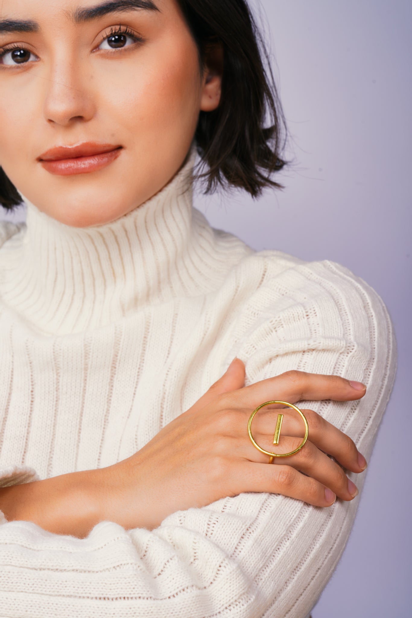 Adjustable Statement Ring – view 5 | Raavi Jewelry