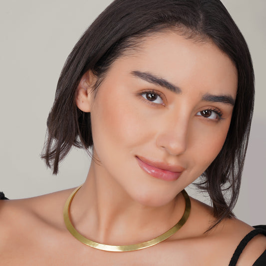 Brass Gold Choker